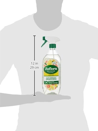 Zoflora Lemon Zing Mehrzweck-Desinfektionsspray, 800 ml antibakterieller Reiniger für mehrere Oberflächen