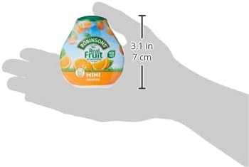 Robinsons Mini-Orangengeschmackskonzentrat ohne Zuckerzusatz, kalorienarm, 6er-Pack (je 66 ml)