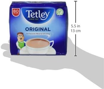 Tetley Original Tea – Schwarzteebeutel, 480 Beutel (6er-Packung)