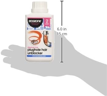 Ecozone Plughole Hair Unblocker – 250 ml enzymatischer Abflussreiniger