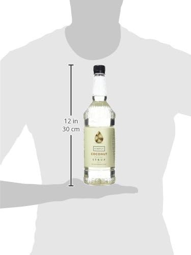 Simply Coconut Syrup 1 Liter – Natürliches Aroma für Getränke und Rezepte