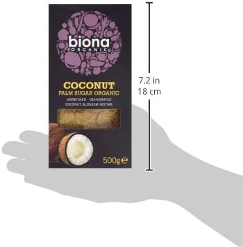 Biona Kokosnuss-Palmzucker, unraffiniert, 500 g