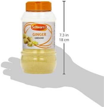 Schwartz Gemahlenes Ingwerpulver 310 g – Warmes aromatisches Gewürz für Currys, Backwaren und Marinaden