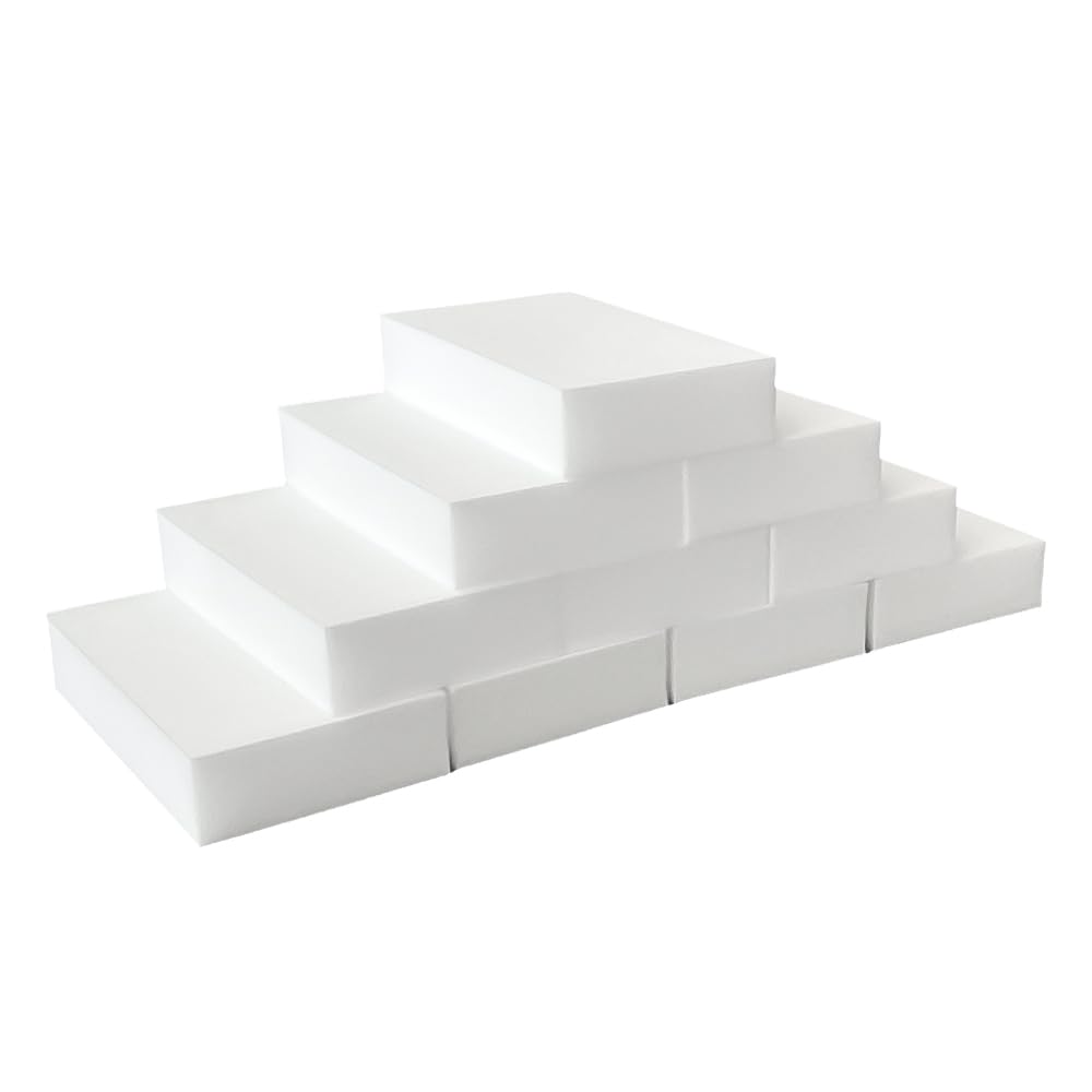 FABRIO Reinigungsschwämme zum Radiergummi – 10er-Pack (3 dichter) – Melaminschaum für Küche, Bad und Haushalt