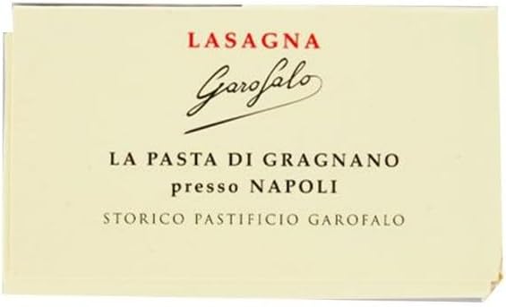 Garofalo Lasagneblätter, italienische getrocknete Pasta (500 g)