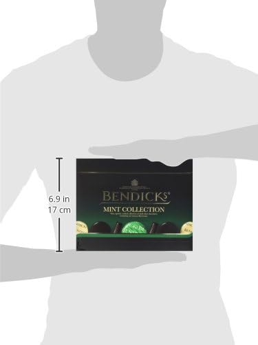 Bendicks Chocolate Mint Collection – Dunkle Schokoladenminze mit Bitterminze, Minzchips und Fondant, 200 g