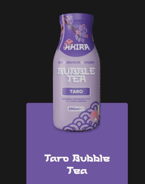 Akira - Taro Bubble Tea Fertigdose, 290ml