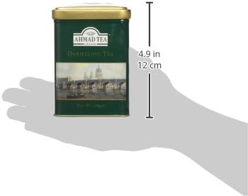 Ahmad Tea – English Scene Caddy mit losem Darjeeling-Tee (100 g)