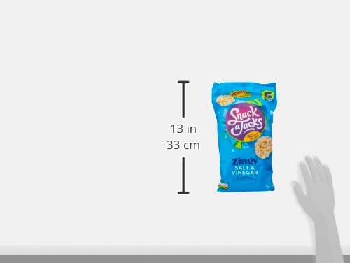 Snack a Jacks Salz & Essig 5 x 19 g Reis- und Maiswaffeln