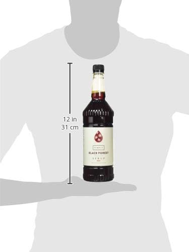 Simply - Schwarzwälder Sirup Veganer & nussfreier aromatisierter Sirup für Kaffee, Cocktails & Backen