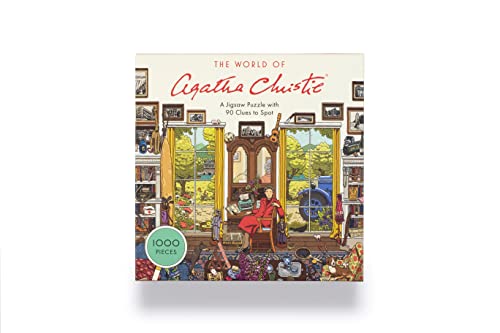 Die Welt von Agatha Christie – 1000-teiliges Puzzle mit Poirot, Miss Marple und klassischen Krimis