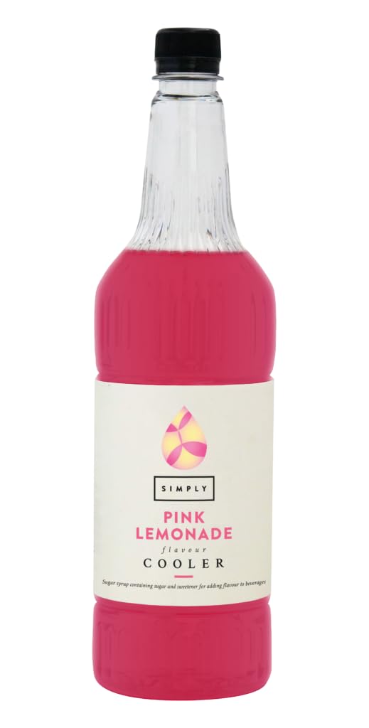 Simply - Pink Lemonade Cooler Getränkesirup, veganes Getränkekonzentrat