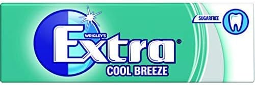 Extra - Cool Breeze Zuckerfreier Kaugummi, 30 Packungen mit je 10 Stück (insgesamt 300 Stück)