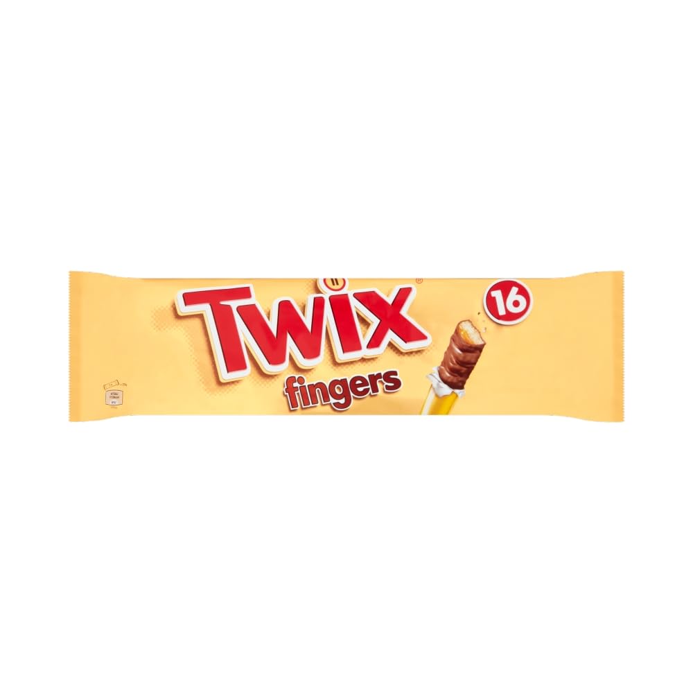 Twix Karamell-Schokoladenfinger Keks-Snackriegel Multipack 16x20g