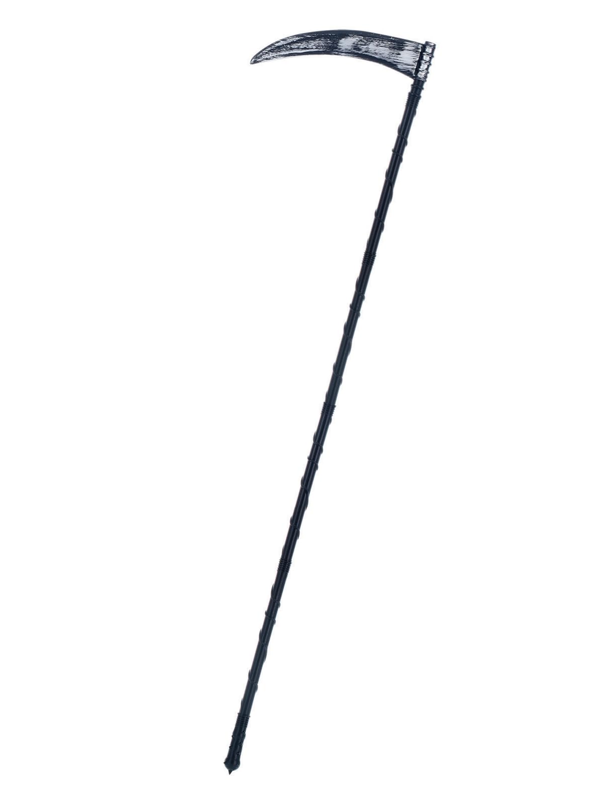 Smiffys Sensenmann, ausziehbare Sense, Schwarz, 138 cm, Halloween-Kostüm-Zubehör