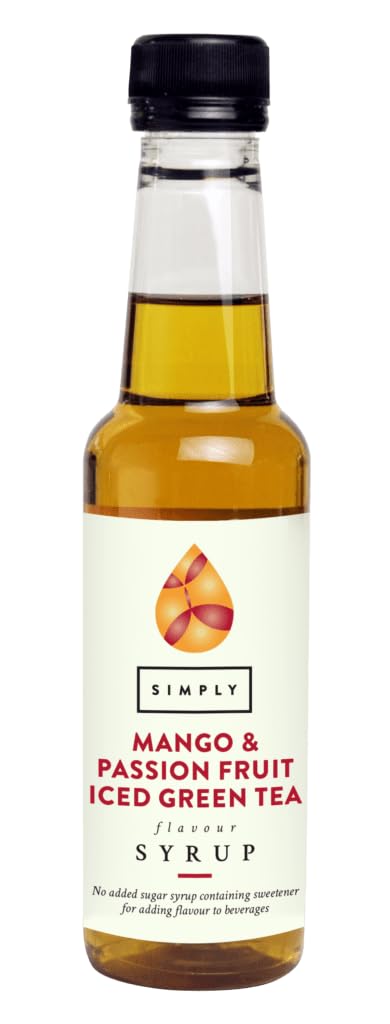 Simply - Mango & Passionsfrucht Eisteesirup aus grünem Tee