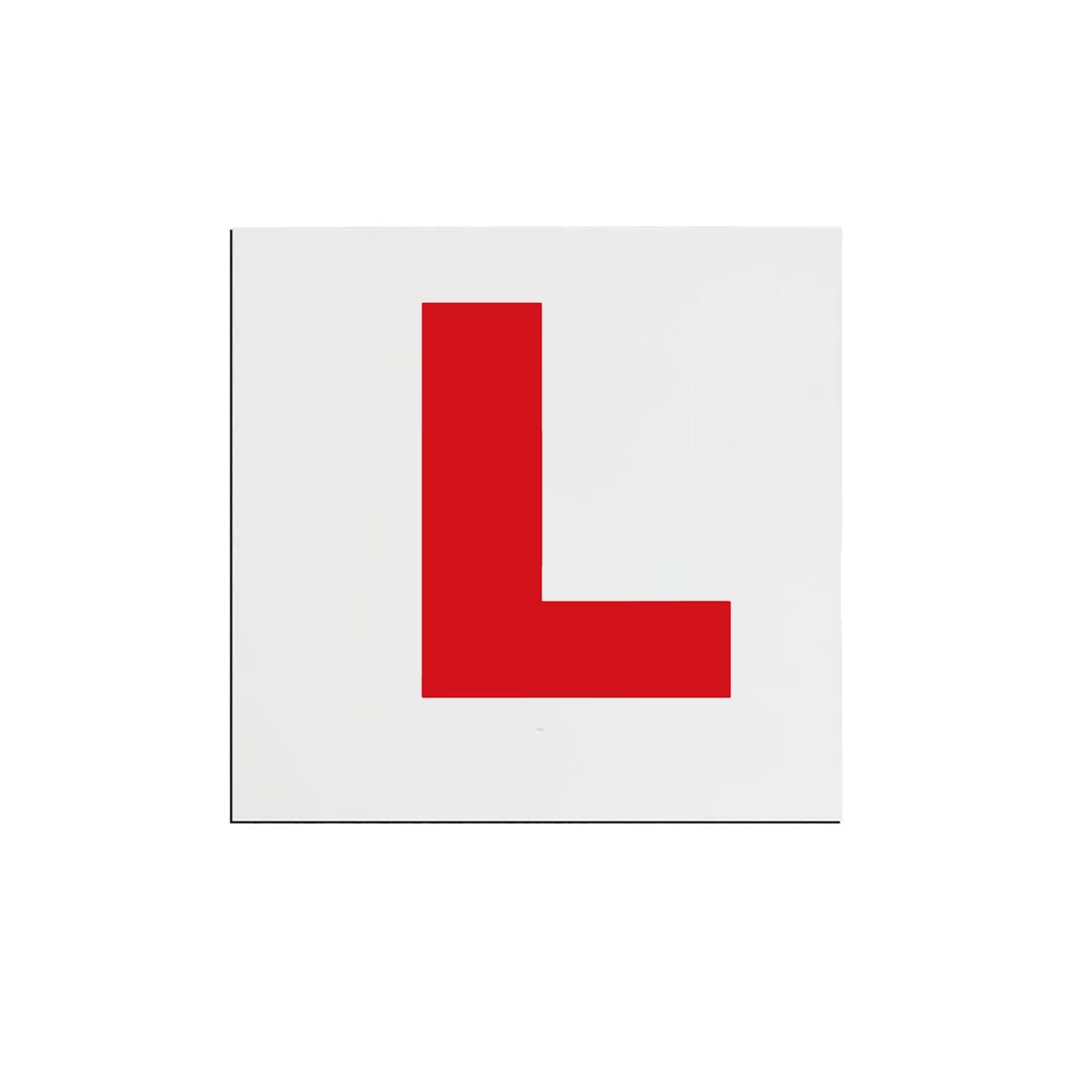 Simply TL1200 L-Platten, selbstklebend – Doppelpack für die Fahrzeuganzeige vorne und hinten