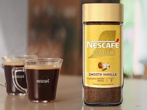 NESCAFÉ Gold Vanille Instantkaffee | 95-g-Glas