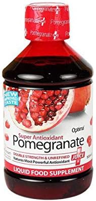 Optima Granatapfelsaftkonzentrat 500ml – Veganes flüssiges Nahrungsergänzungsmittel