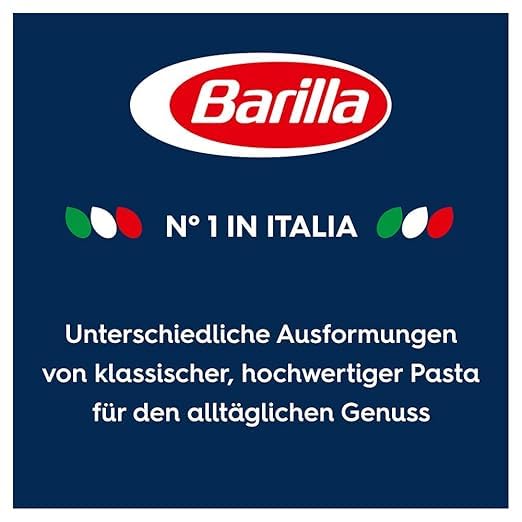 Barilla Fusilli – Authentische italienische Pasta aus Hartweizen – 500 g
