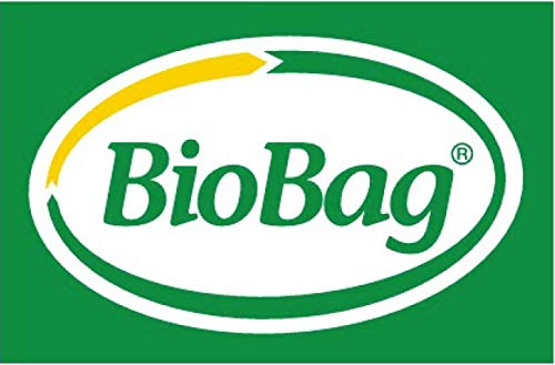 BioBag 12L kompostierbare Caddy-Müllbeutel – 100 % biologisch abbaubare Küchenabfallbeutel (14 Stück, grün)