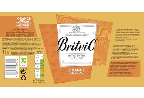 Britvic Orange Cordial – Fruchtlikör-Getränkekonzentrat (1 l)