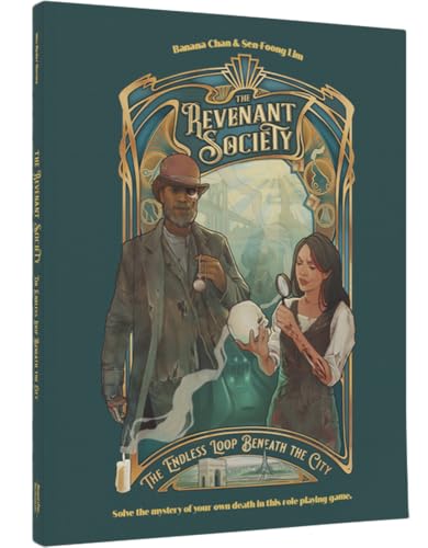 Van Ryder Games The Revenant Society: Core Book - 3-5 Player RPG Tabletop PbtA Game