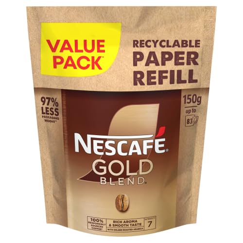 NESCAFÉ Gold Blend Nachfüllpackung 150 g – Premium Instantkaffee (5er-Pack)