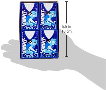 Smint Peppermint Powermints Zuckerfreie Xylitol-Zahnfreundliche Pfefferminzbonbons (12er-Packung, je 8 g)