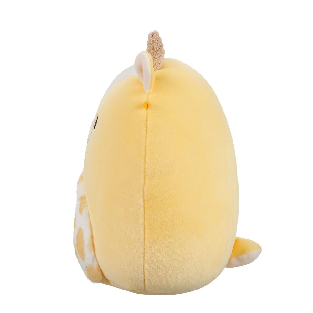 Squishmallows Miel, die gelbe Ziege, Plüsch – 7,5 Zoll großes, weiches Stofftier für Kinder ab 3 Jahren