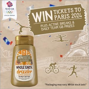 Whole Earth Drizzler Original geröstete Erdnussbutter – Super geschmeidiger, quetschbarer Aufstrich