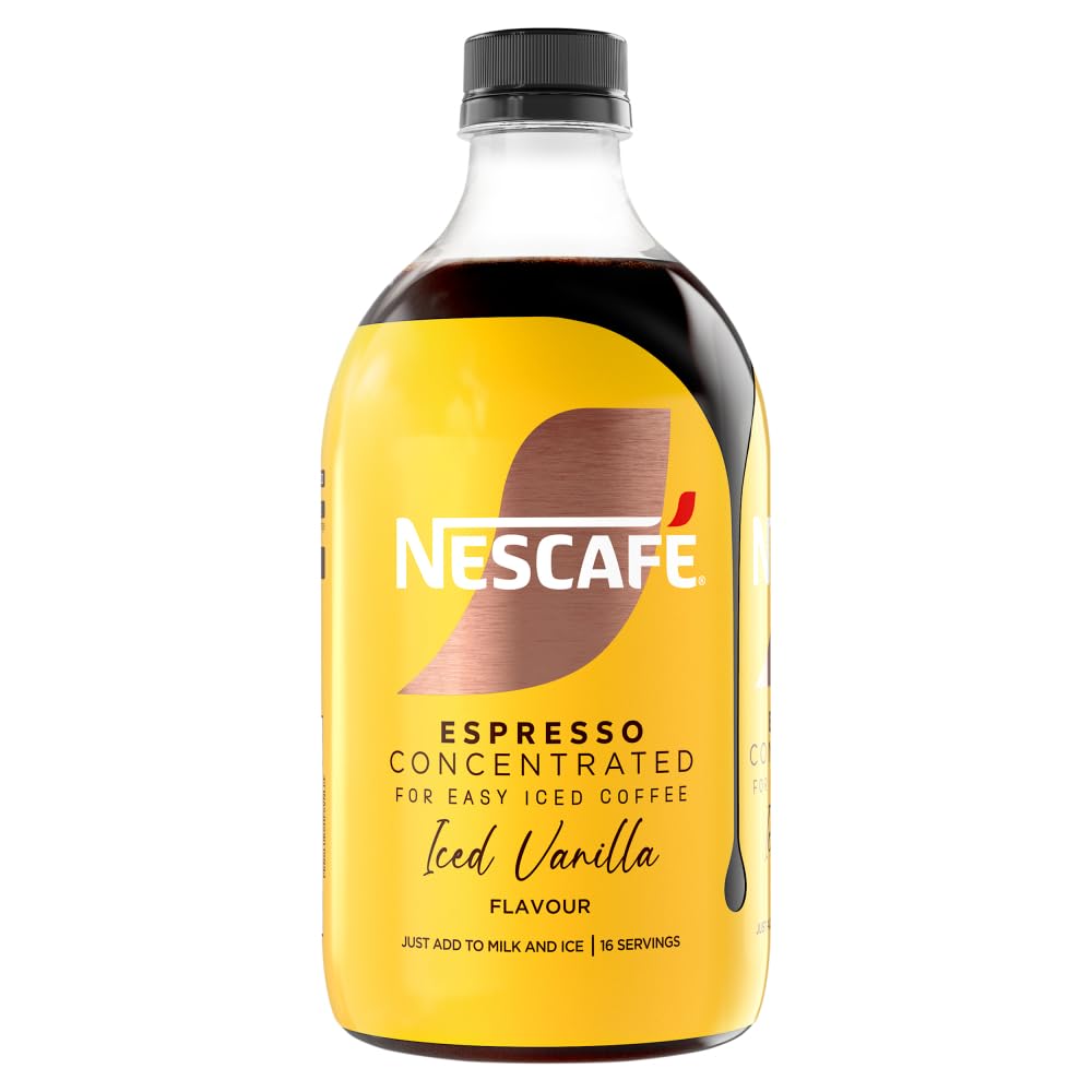 NESCAFÉ Eiskaffee-Espresso-Konzentrat – Vanillegeschmack 500 ml