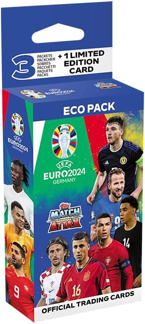 Topps Match Attax UEFA EURO 2024 – Eco Box-Sammelkarten (FS0004813)