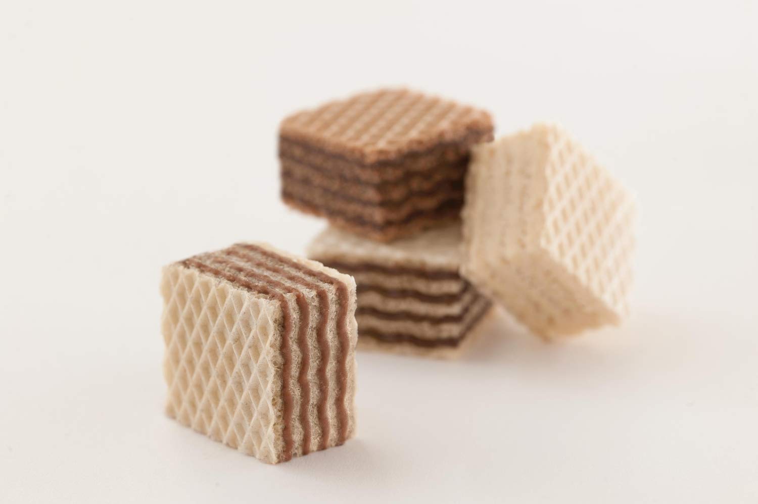 Loacker Quadratini Mini-Waffelkekse, Napolitaner Haselnuss, 125g