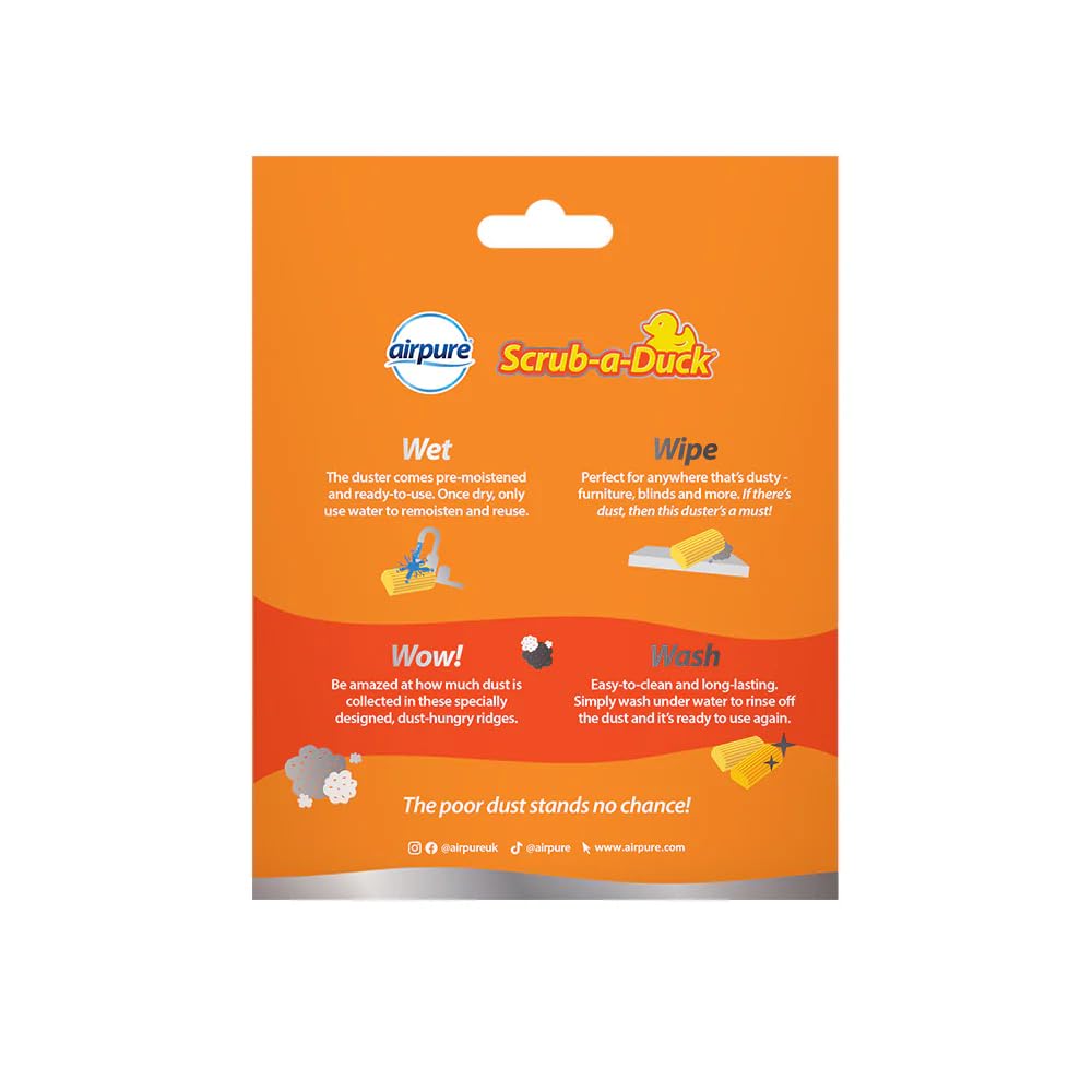 Scrub-a-Duck Wet & Wipe Duster (2er-Pack)