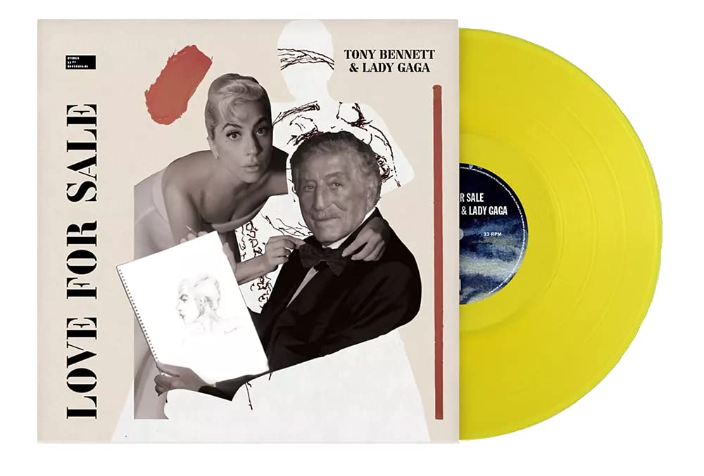 Tony Bennett & Lady Gaga – Love For Sale, limitierte gelbe Vinylausgabe
