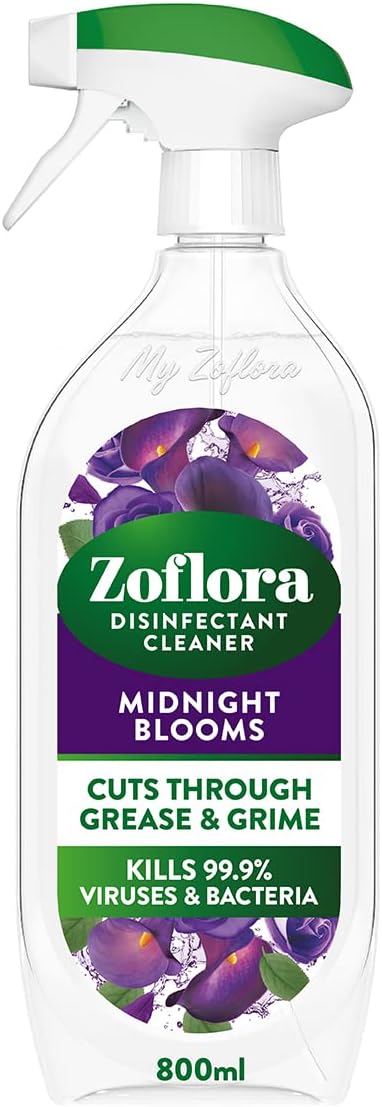 Zoflora Midnight Blooms Mehrzweck-Desinfektionsreiniger, 800 ml