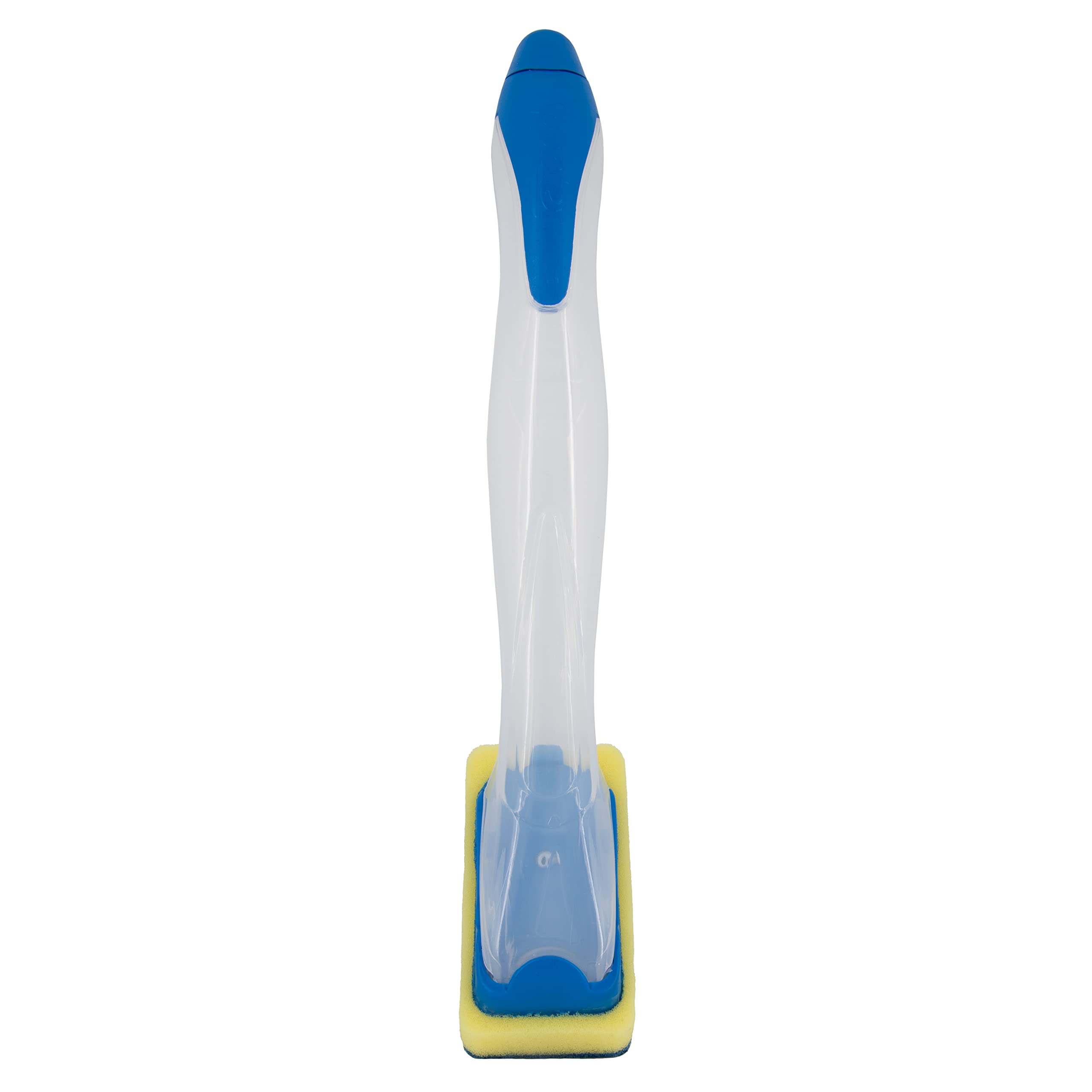 Spontex Dishmop Nachfüllbare Spülbürste mit Seifenspender, Blau