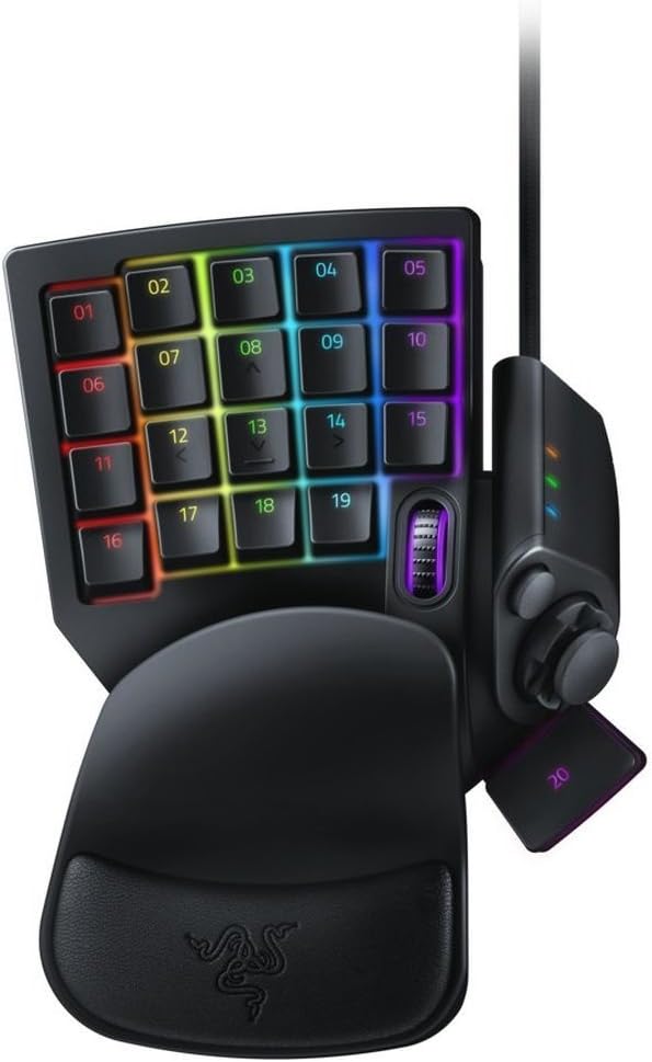 Razer Tartarus V2 Mecha-Membrane Gaming Keypad – 32 programmierbare Tasten, Chroma RGB, ergonomisches Design