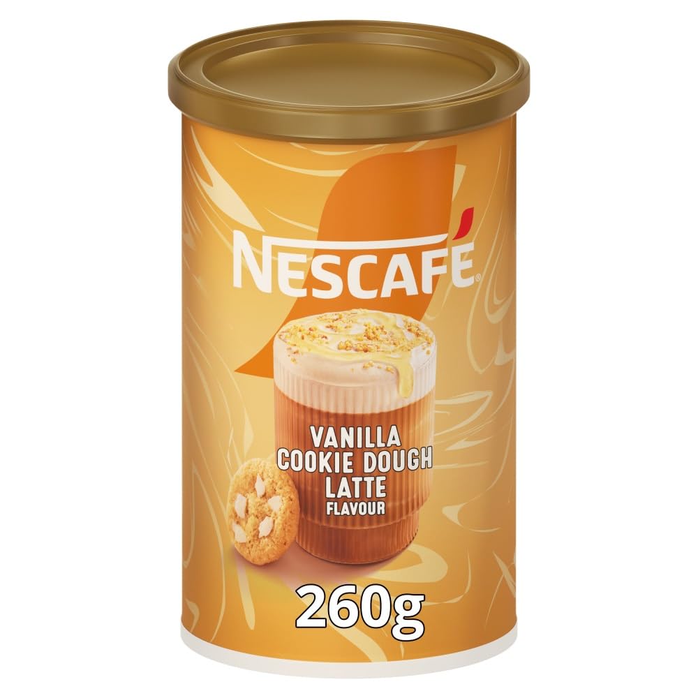 NESCAFÉ Latte Vanilla Cookie Dough Dessert Edition - Instantkaffee 260-g-Becher