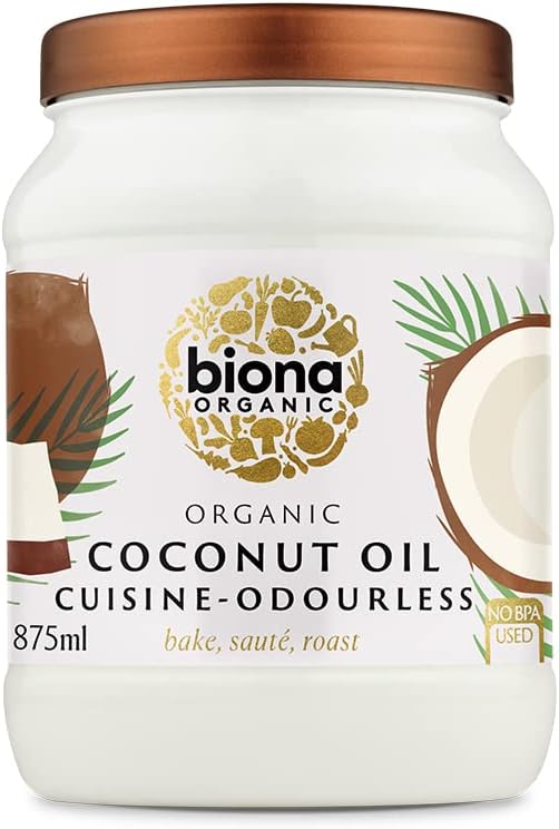 Biona Bio-Kokosöl – Mildes & geruchloses Speiseöl (875 ml)