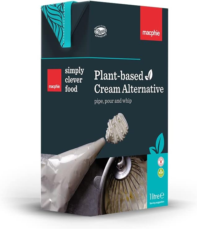 Macphie Pflanzliche vegane Creme-Alternative 1 Liter