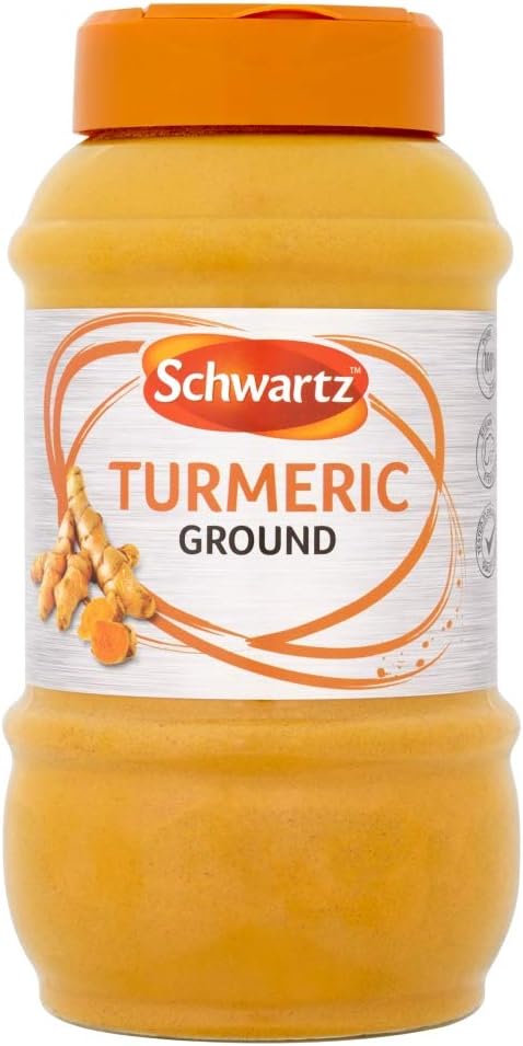 Schwartz – Gemahlenes Kurkuma-Gewürz für indische Currys, karibische Gewürze und Reisgerichte