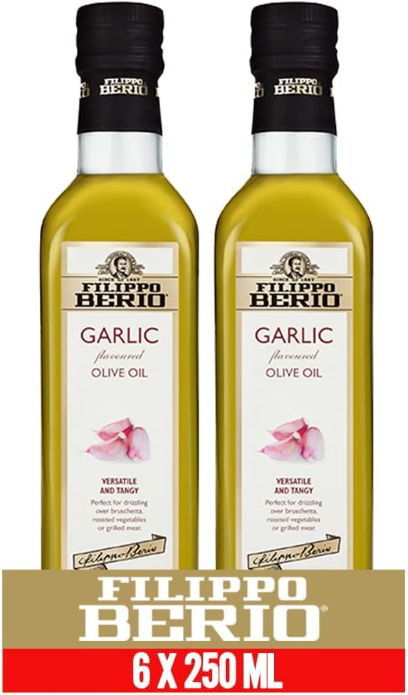Filippo Berio Olivenöl mit Knoblauchgeschmack 250 ml