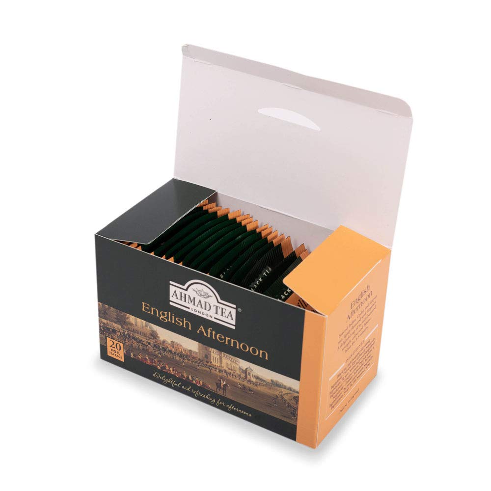 Ahmad Tea English Afternoon Tea – 20 einzeln verpackte Teebeutel