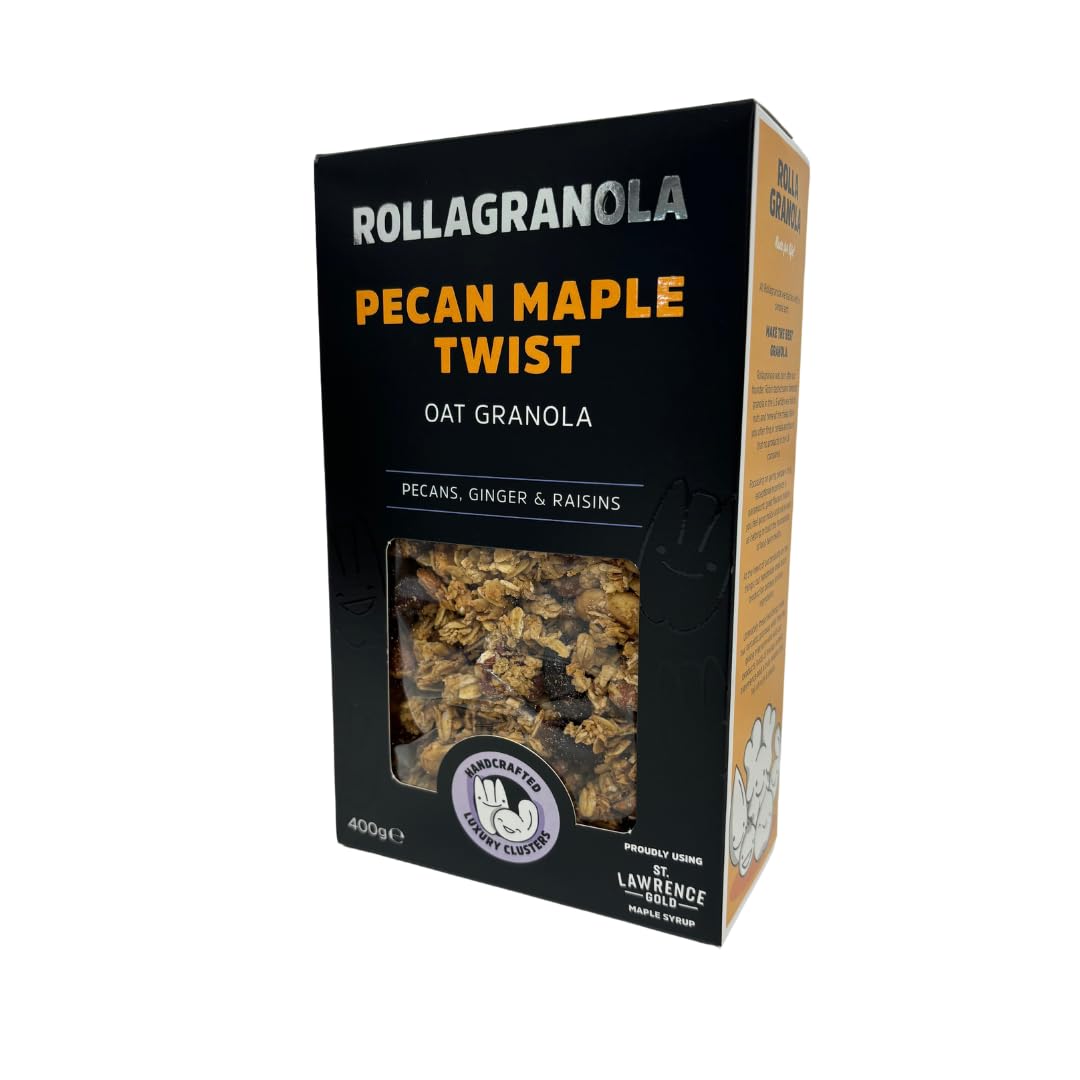 Rollagranola - Pekannuss-Ahorn-Hafer-Granola - 400g