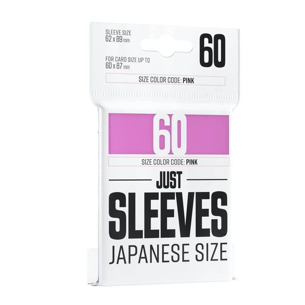 Gamegenic Just Sleeves Japanische Größe Pink (60 Hüllen)