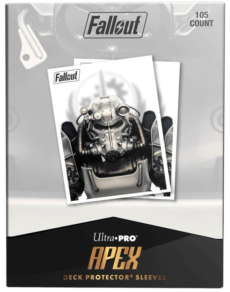 Ultra Pro Fallout Brotherhood of Steel APEX Deck-Schutzhüllen (105 Stück)