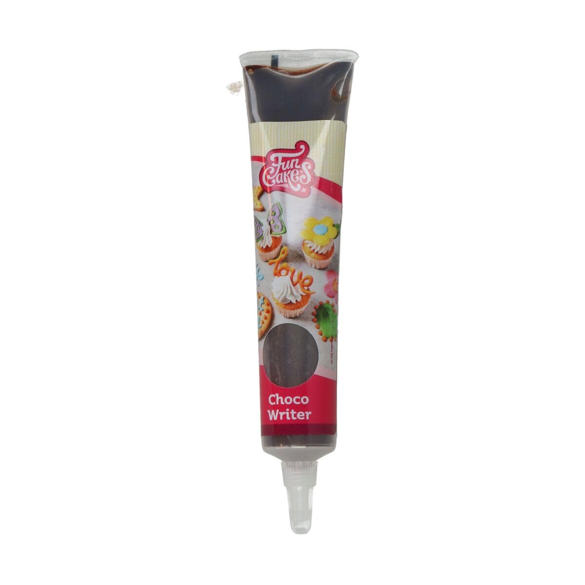 FunCakes Choco Writer Zartbitterschokolade 25 g – Schokoladen-Dekorationsstift für Kuchen, Cupcakes, Kekse