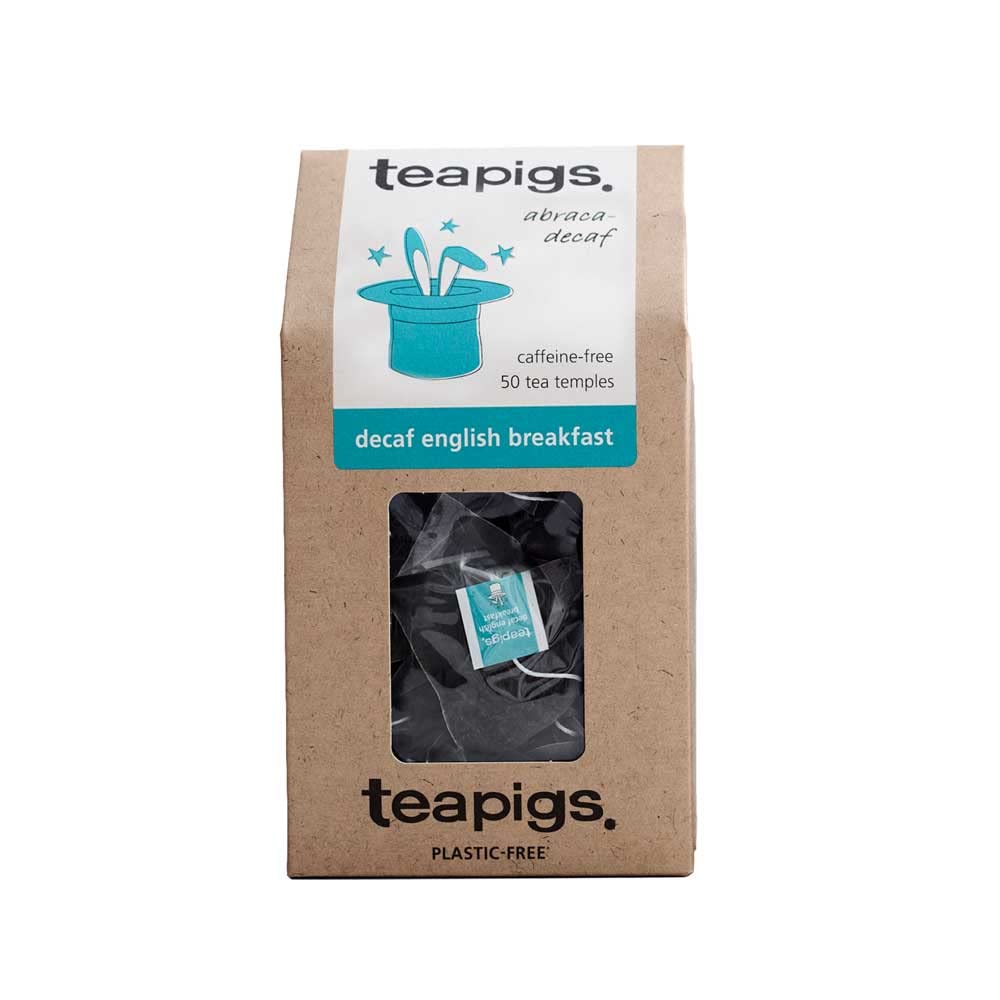 teapigs Decaf English Breakfast Tea – Entkoffeinierter Schwarztee in Beuteln